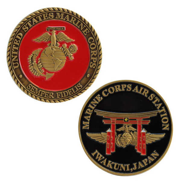Marine Corps Coin: Iwakuni Japan