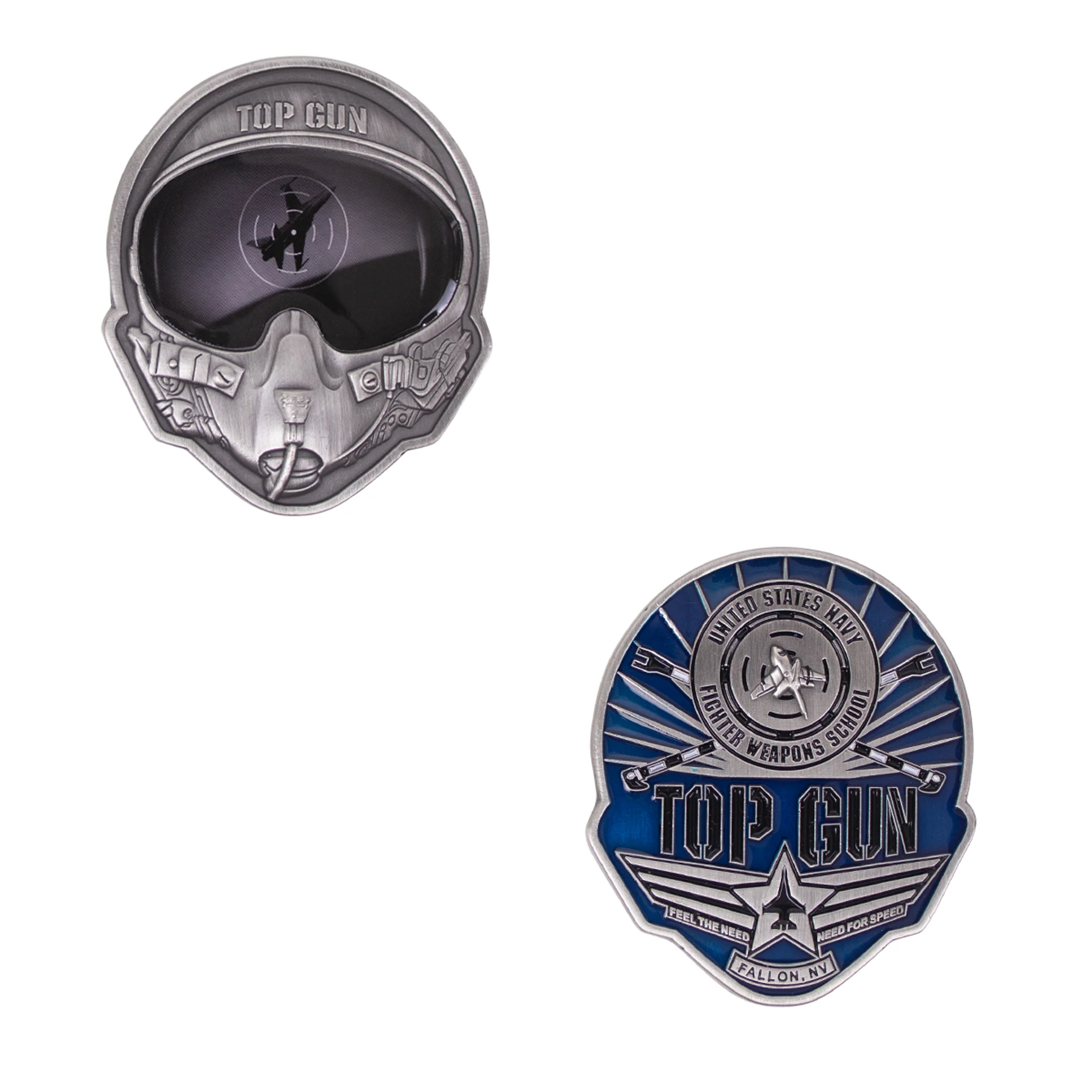 Coin US Navy: Top Gun Helmet