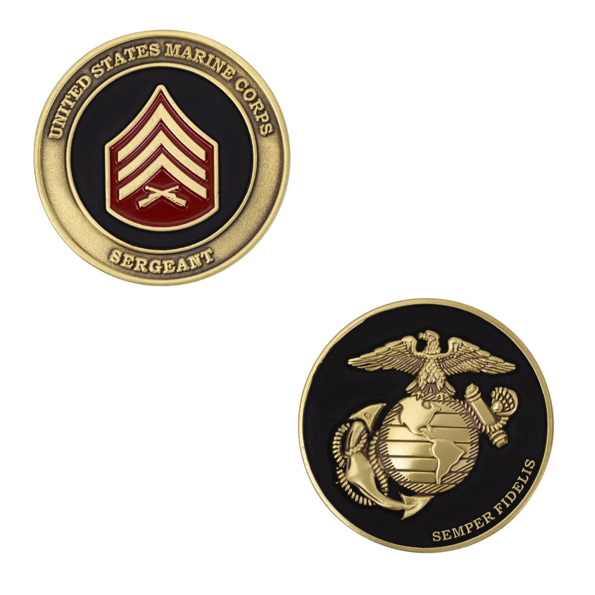 Marine Corps Coin: Sergeant 1.75"
