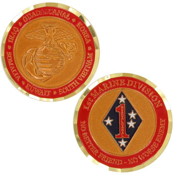 Marine Corps Coin: First Marine Division
