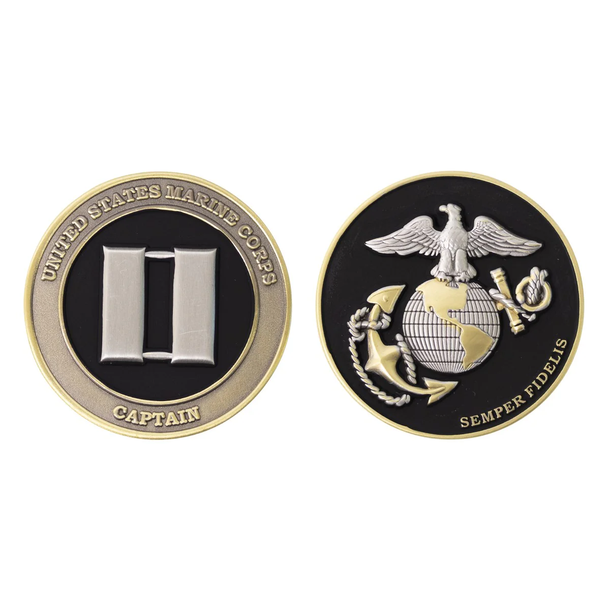 Marine Corps Coin: Captain 1.75"