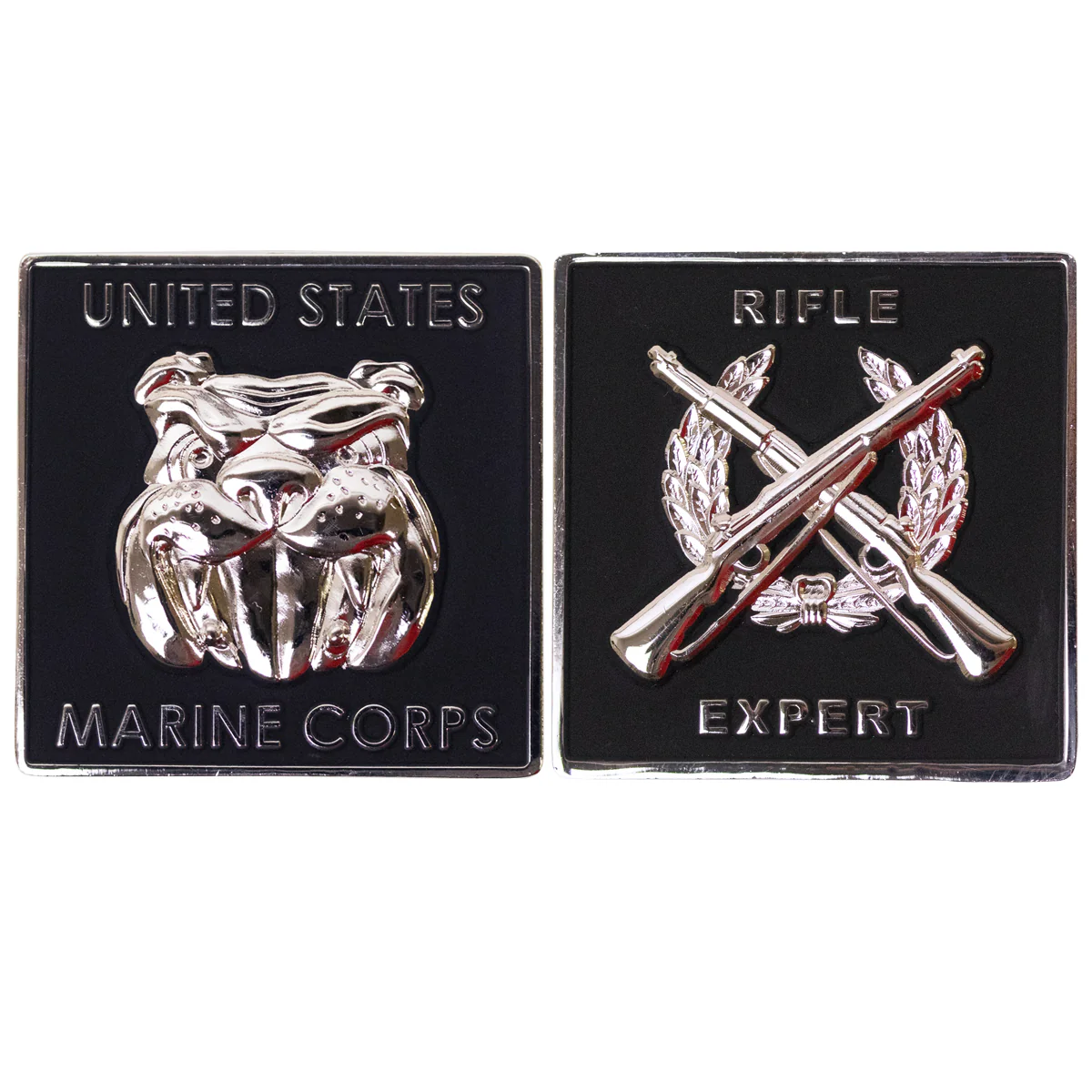 Marine Corps Coin: Rifle Expert 1.75"