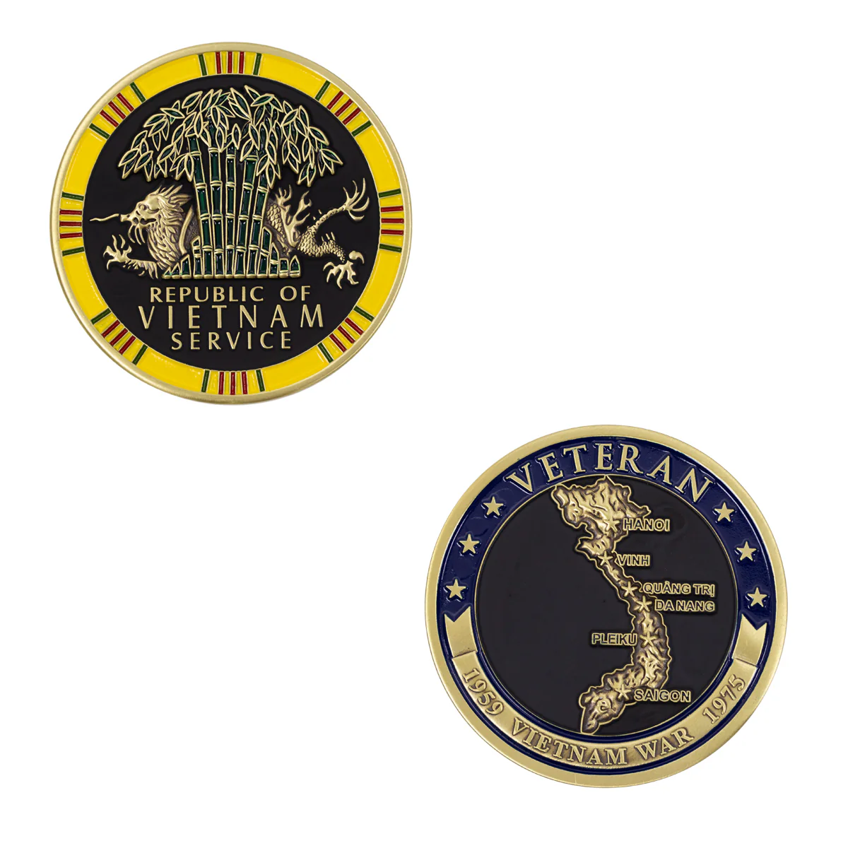 Coin: 2" Vietnam Veteran Memorial