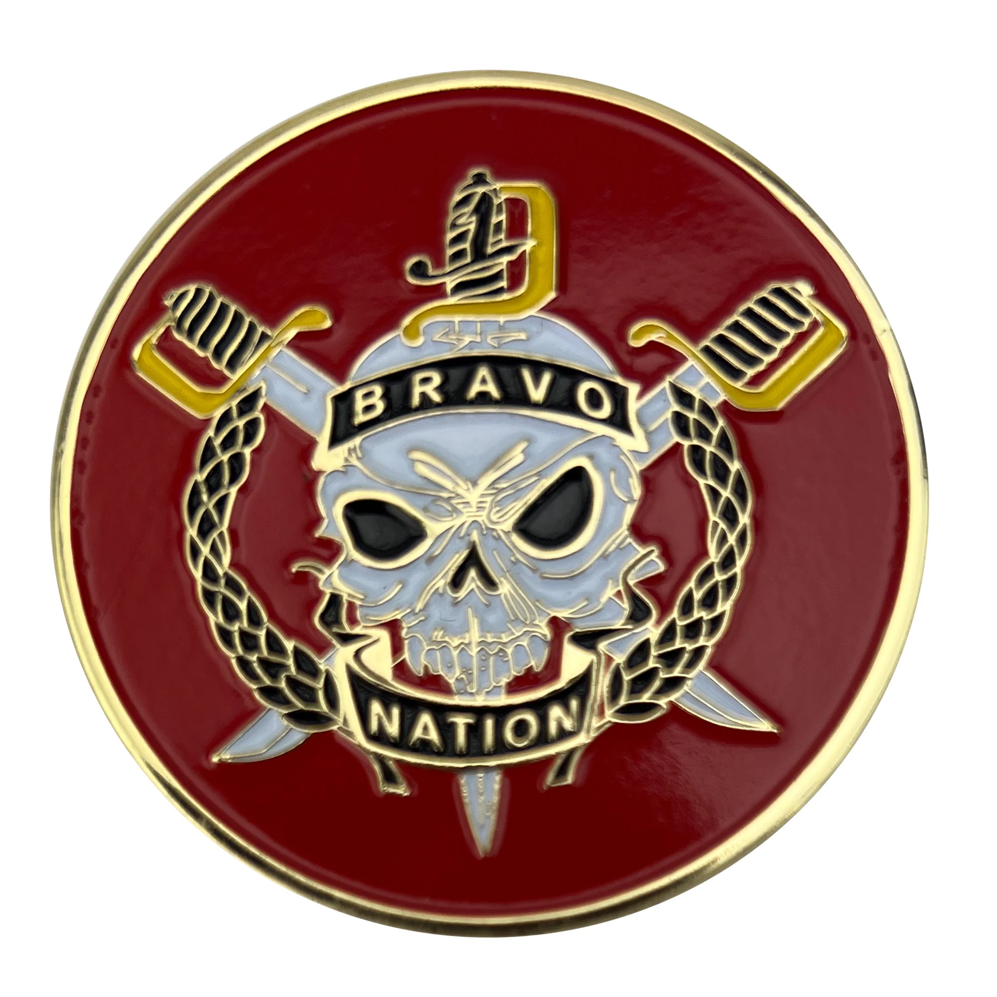 Marine Corps Coin:  2" Marine Corps Recruit Depot San Diego 1st Battalion Bravo Company