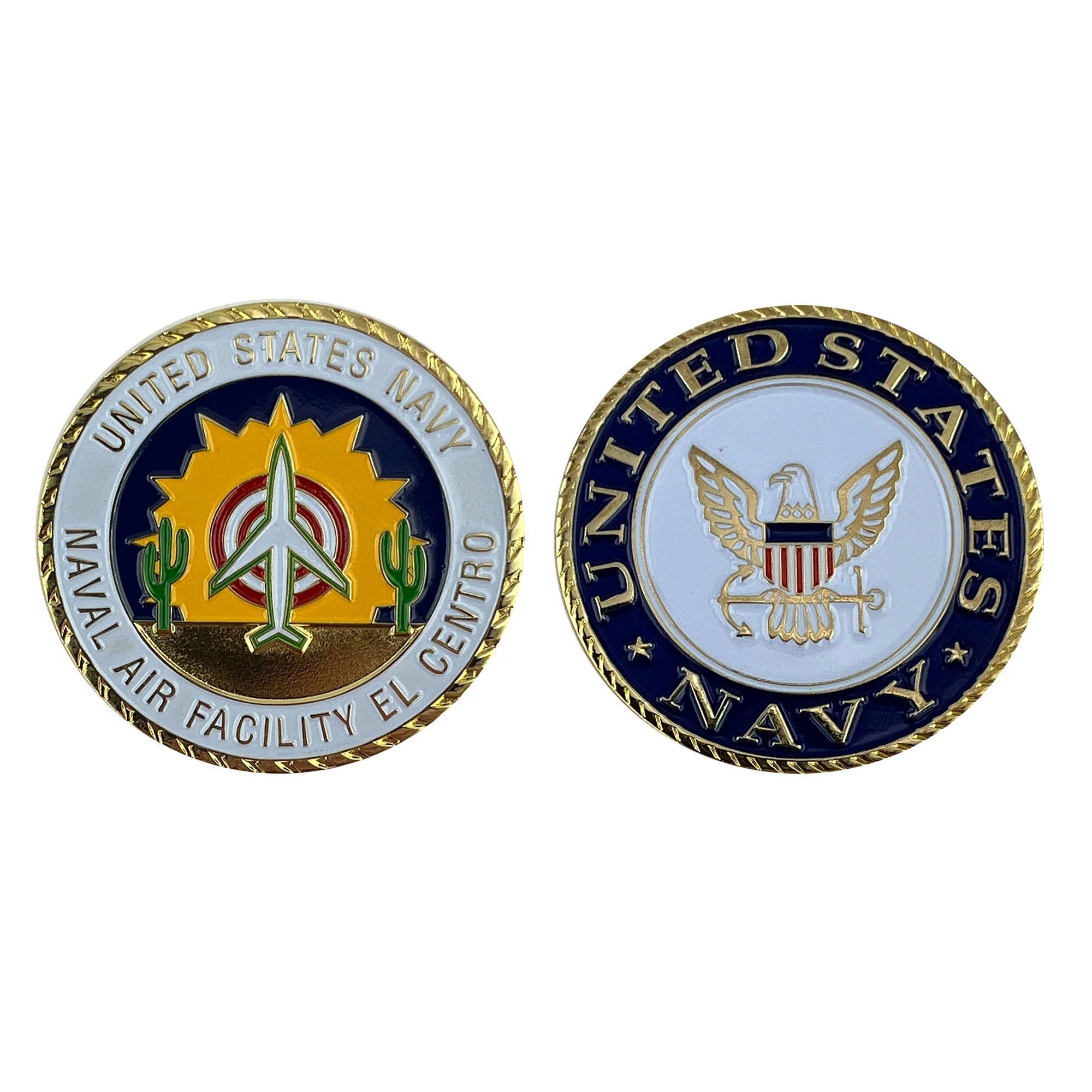 Coin: 1 3/4" U.S. Navy Naval Air Facility El Centro