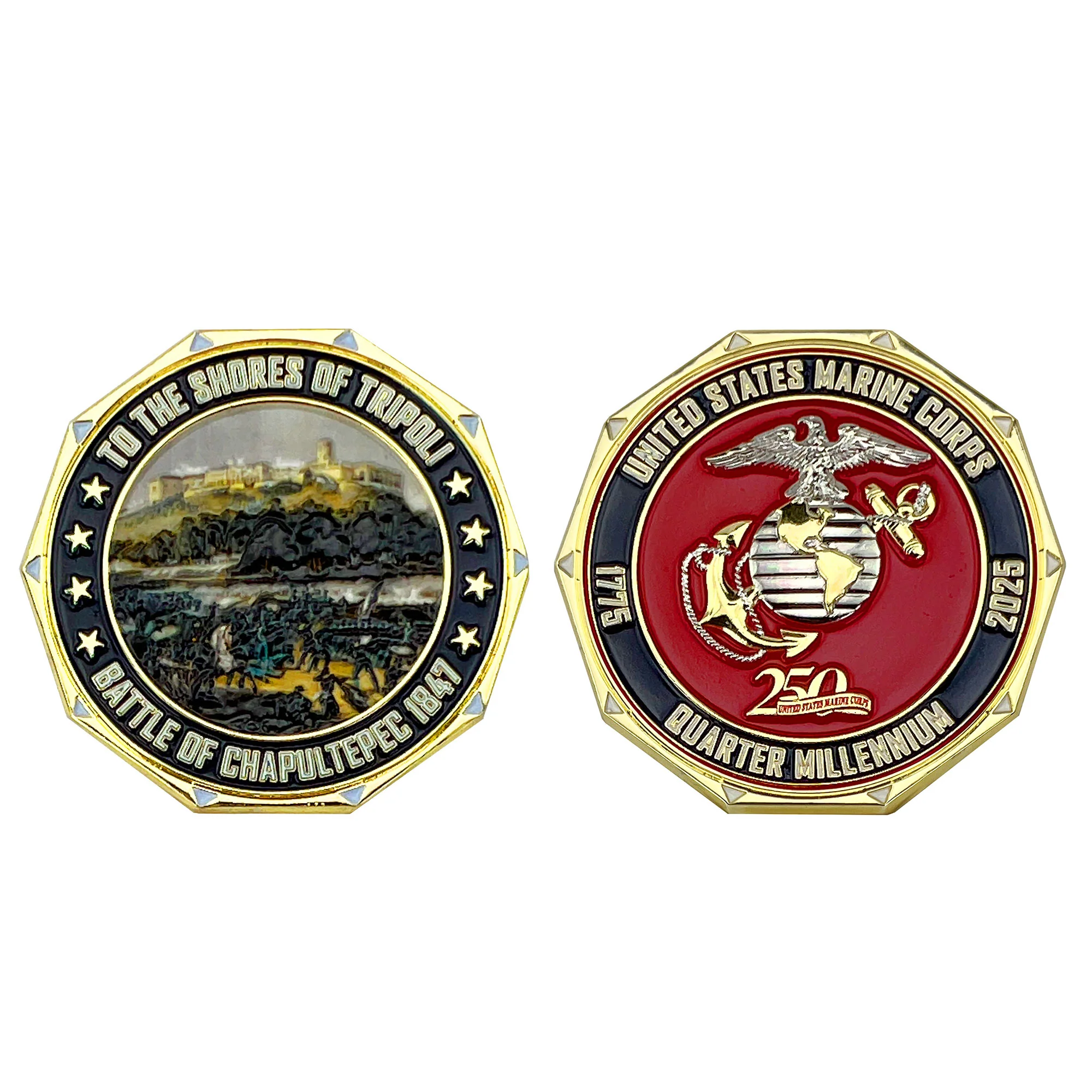 Marine Corps 250th Coin: 2" Battle of Chapultepec (1847)