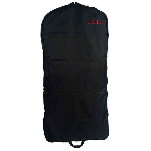 Marine Corps Garment Cover: Dress Blues - black nylon