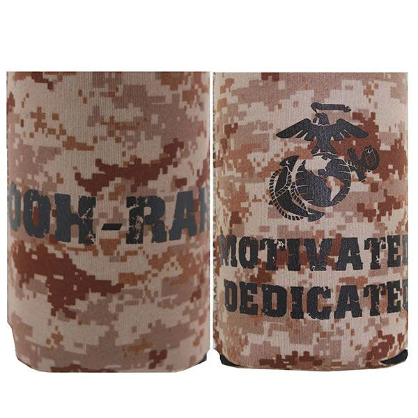 Marine Corps Desert Koozie: Can Cover - OOH RAH