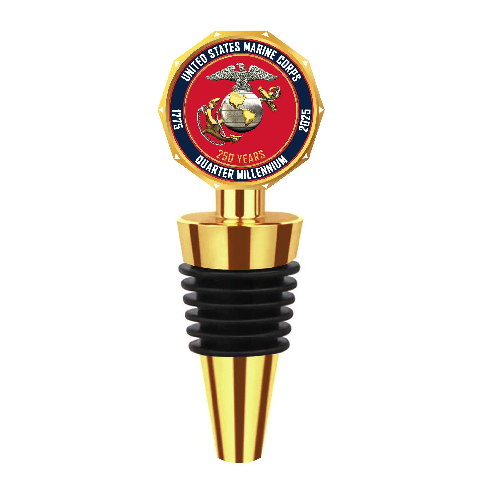 Marine Corps 250th: Wine Stopper