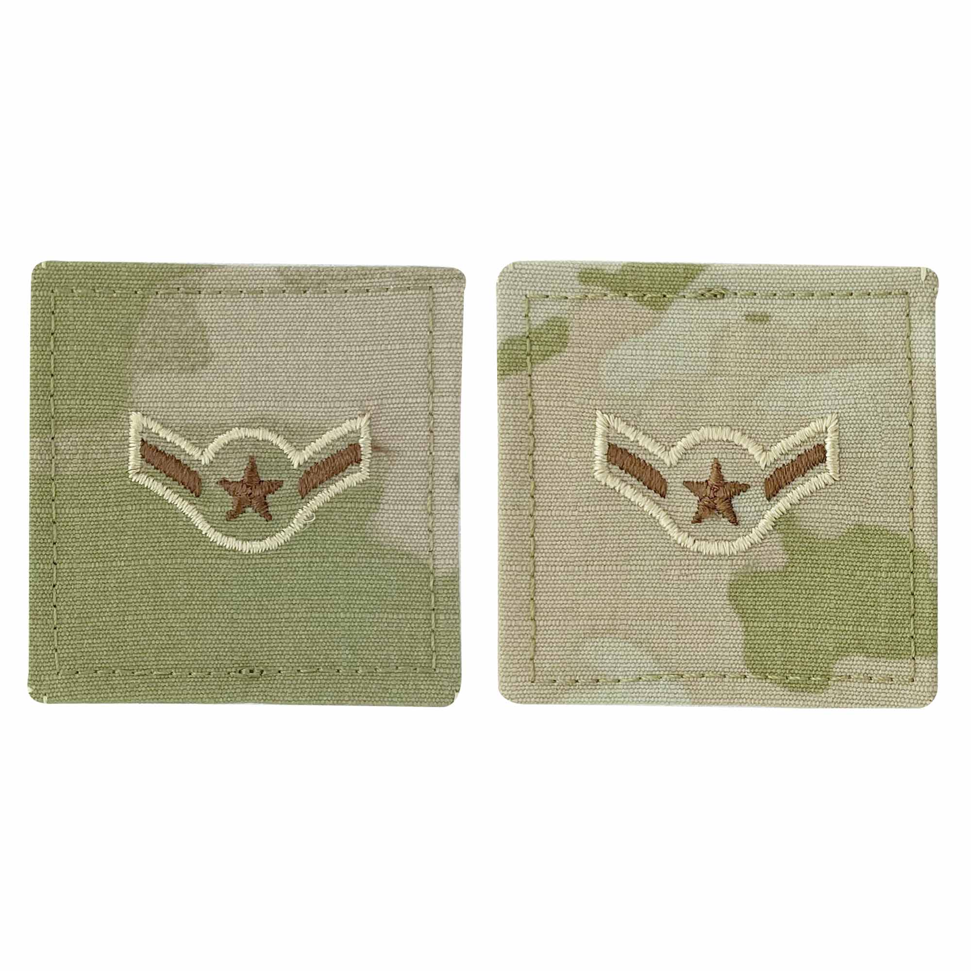 Air Force Embroidered Rank: Airman - OCP with hook