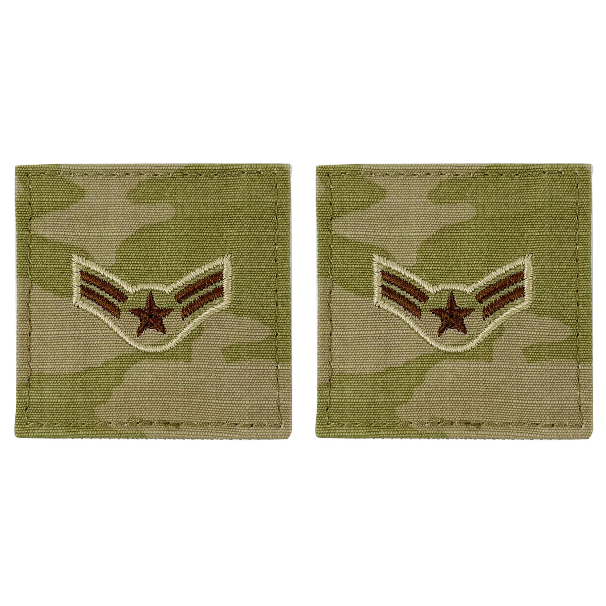 Air Force Embroidered Rank: Airman First Class - OCP with hook