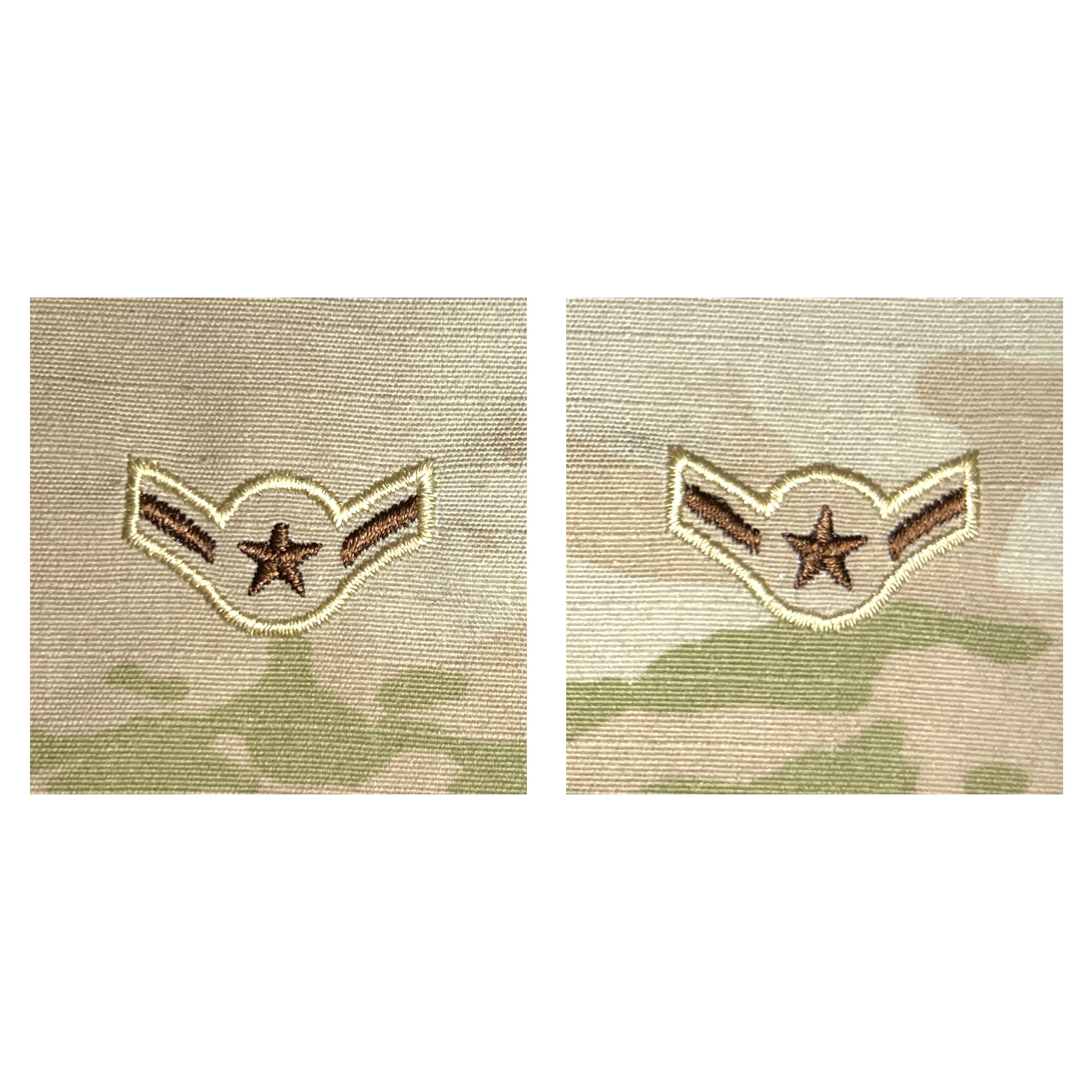 Air Force Embroidered Rank: Airman - OCP sew on