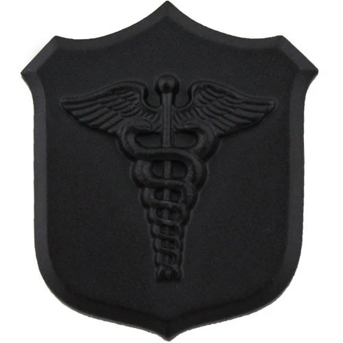 Collar Device: Caduceus - black metal