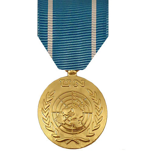Full Size Medal: United Nations Observer - 24k Gold Plated