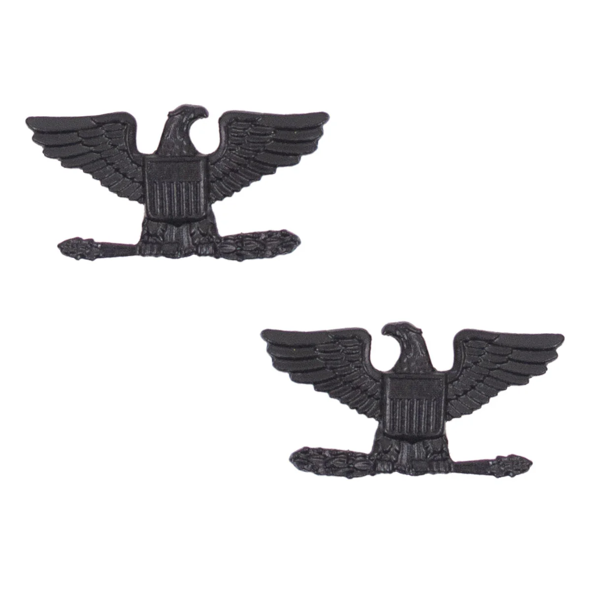 Marine Corps Collar Device: Colonel - black metal
