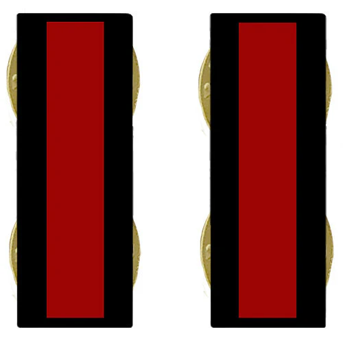 Marine Corps Collar Device: Warrant Officer 5 - black metal