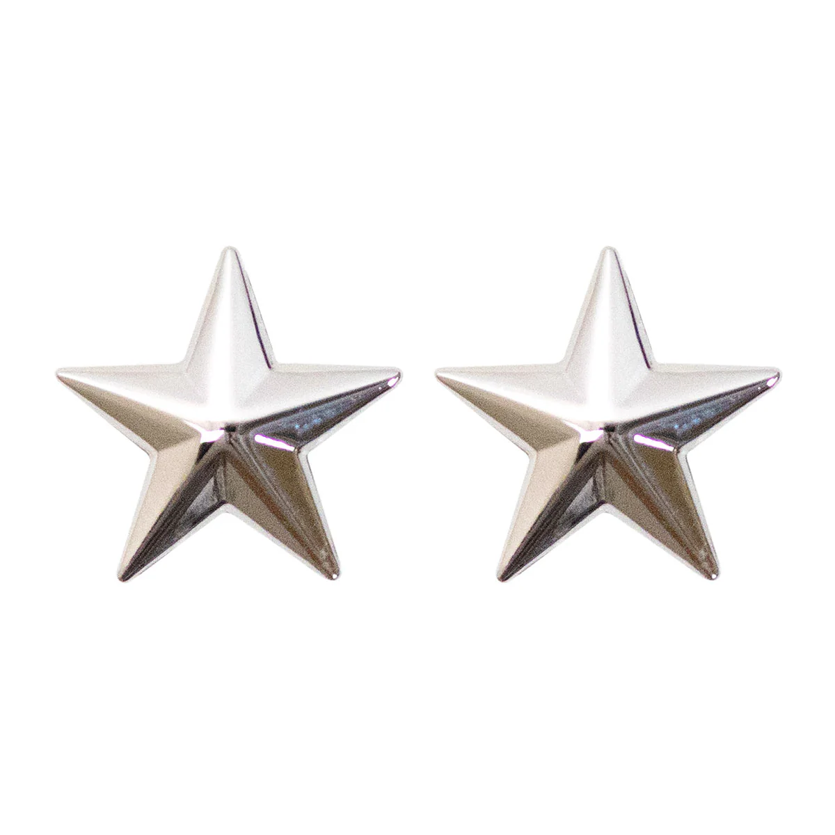 Marine Corps Collar Device Mid-size: Brigadier General - 1 Star 5/8"