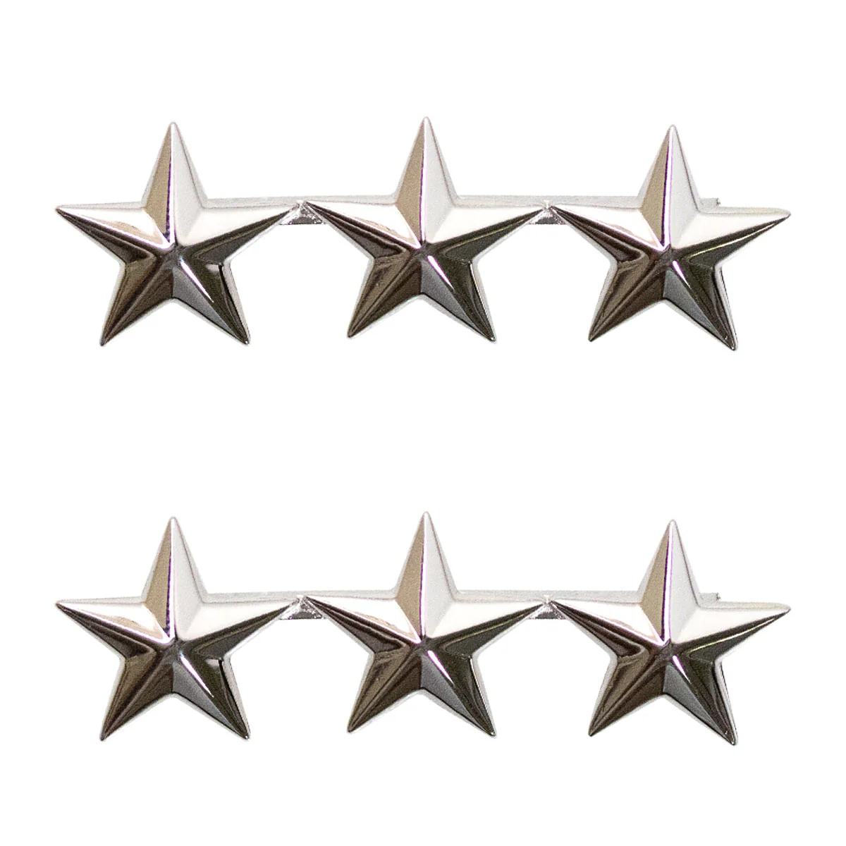 Marine Corps Collar Device Mid-size: Lieutenant General Three-Star - 5/8"" Star