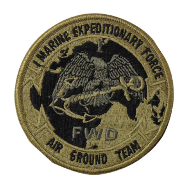 Marine Corps Patch: First Marine Expeditionary Force - Embroidered on OCP