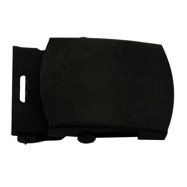 Navy Belt Buckle: Black Roller - male