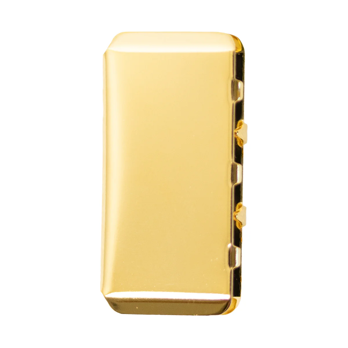 Navy Belt Tip: 24k Gold - female