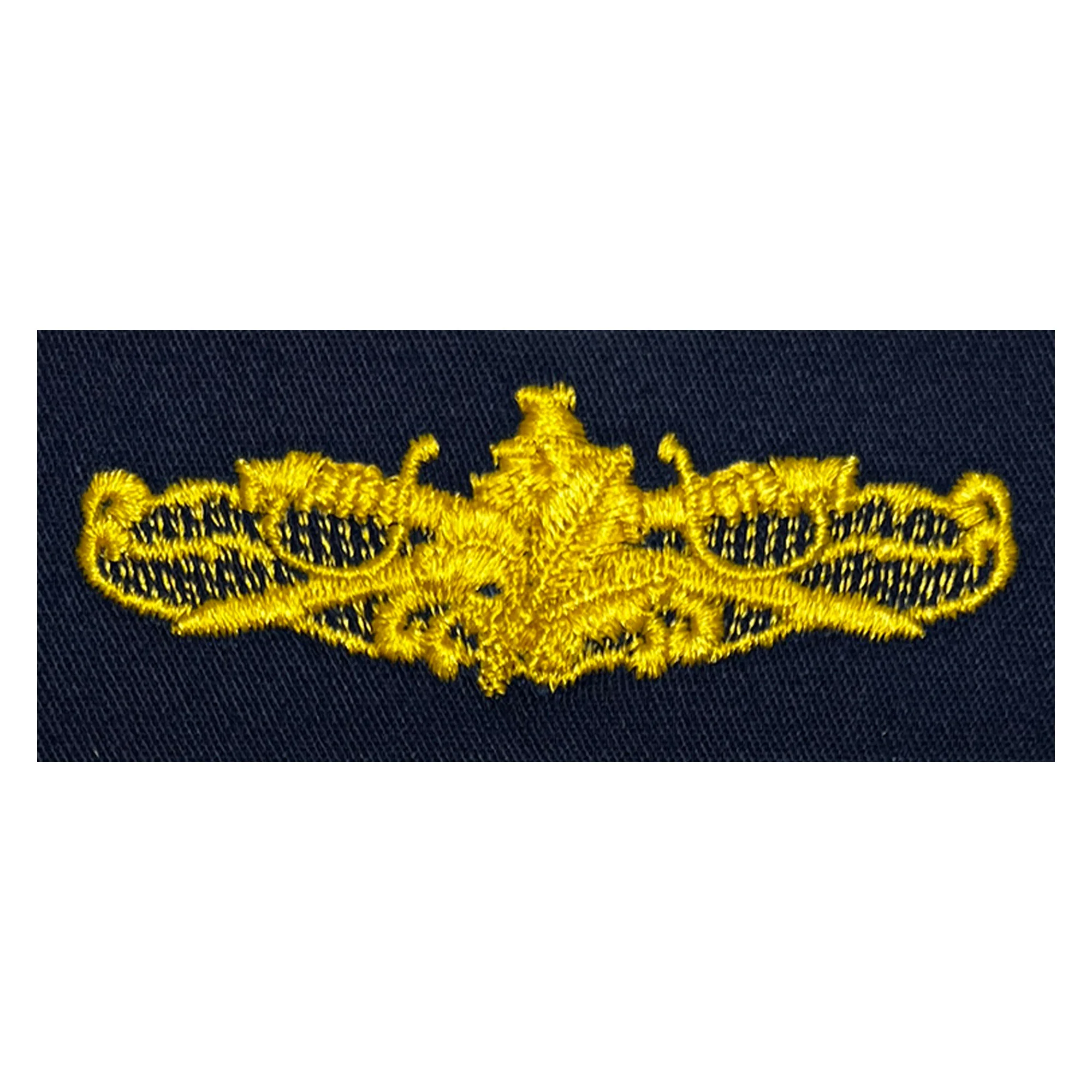 Navy Embroidered Badge: Surface Warfare Supply Officer - coverall