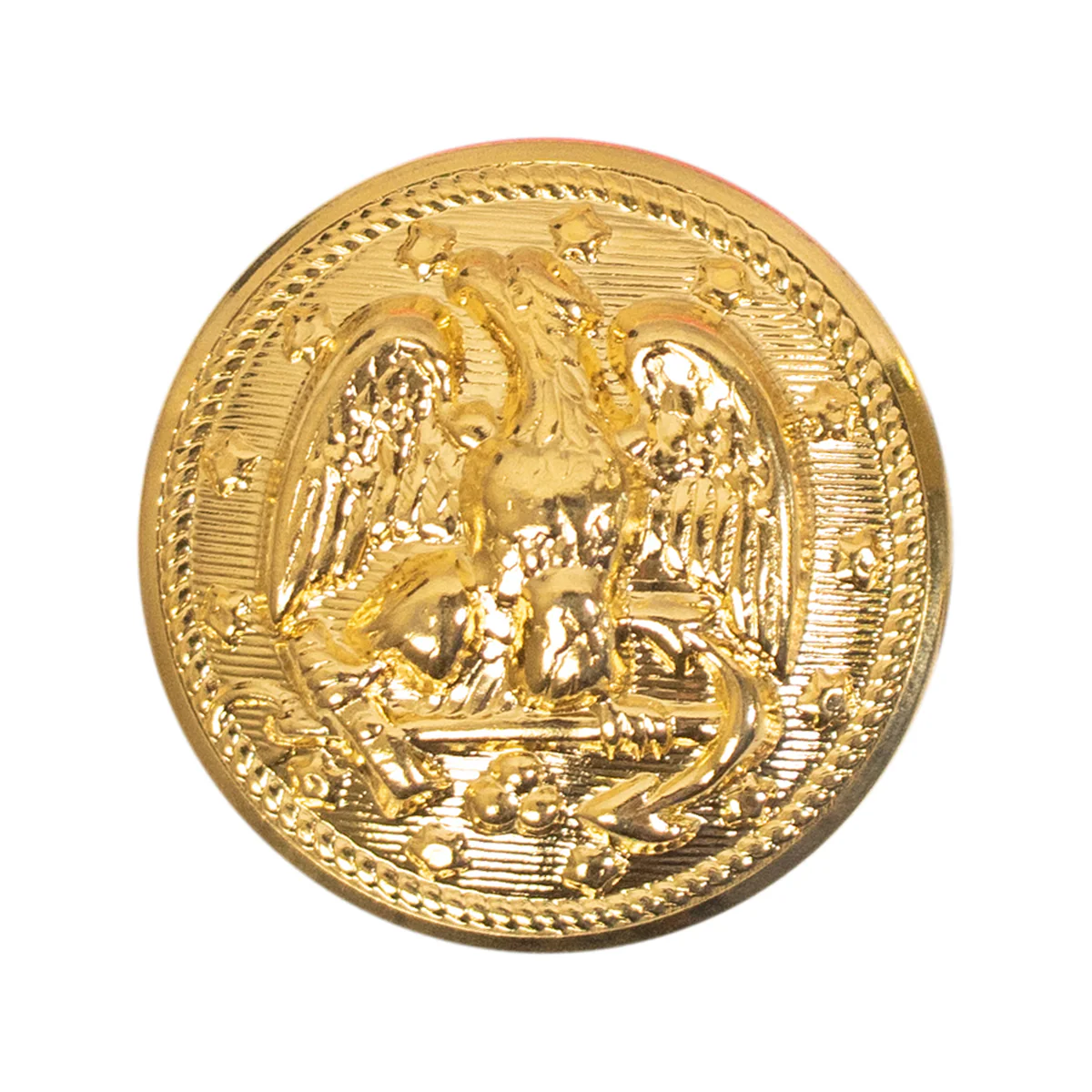 Navy Button Hopper Back - 40 Ligne