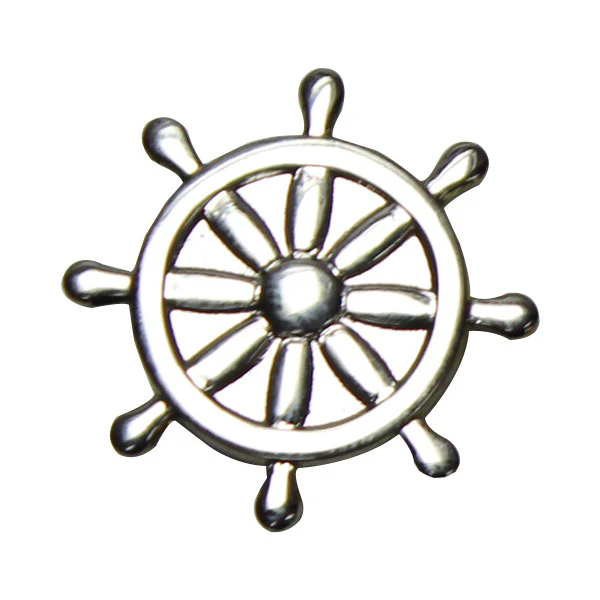 Navy Ball Cap Device - Mirror Finish: Quartermaster