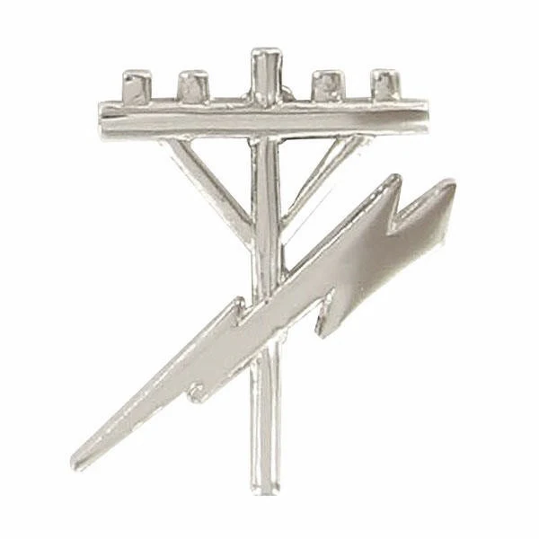Navy Ball Cap Device: Construction Electrician - mirror finish